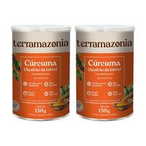 Kit 2X: Cúrcuma Em Pó Premium Sem Glúten Terramazonia 150G