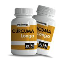 Kit 2x Cúrcuma Longa 120cps 500mg Açafrão da Terra