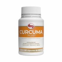 Kit 2X: Cúrcuma Plus 500Mg Vitafor 60 Cápsulas