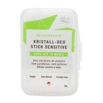 Kit 2X: Desodorante Kristall-deo Stick Sensitive Alva 90g