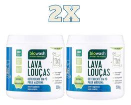Kit 2x Detergente Máquina De Lavar Louça Biodegradável 500g