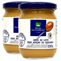 Kit 2x Doce de Leite Diet SÃO LOURENÇO Zero Ad. Açucar 210g