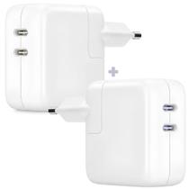 Kit 2X Duas Fontes Turbo de 50W Entradas Dupla USBC