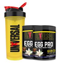 Kit 2x Egg Pro 454g + Coqueteleira 600ml - Universal