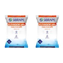 Kit 2x Elevador De Ph Para Piscina Barrilha Sibrape 2 Kg Kit 2x Elevador De Ph Para Piscina Barrilha Sibrape 2 Kg