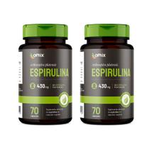Kit 2x - Espirulina - 70 cápsulas - Omix