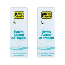 Kit 2X: Extrato De Própolis Aquoso Mn Food 30Ml Kit 2X: Extrato De Própolis Aquoso Mn Food 30Ml