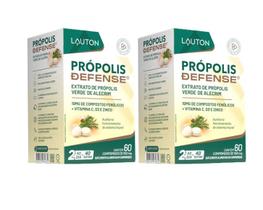 Kit 2x Extrato de Própolis Verde de Alecrim 60 cápsulas Lauton