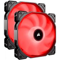 Kit 2x Fan Corsair Air AF140 Vermelho 140mm CO-9050089-WW