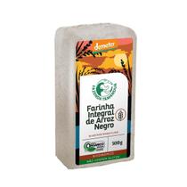 Kit 2X: Farinha Arroz Negro Orgânico Fenda Tamanduá 500G