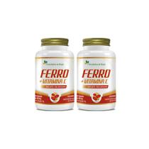 Kit 2x Ferro + Vitamina C 500mg 2x60 cápsulas Flora Nativa Sabor:Sem sabor Kit 2x Ferro + Vitamina C 500mg 2x60 cápsulas Flora Nativa Sabor:Sem sabor