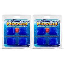 Kit 2x Floc Gel Clarificante Hidroazul 4 pastilhas 90 gr Kit 2x Floc Gel Clarificante Hidroazul 4 pastilhas 90 gr