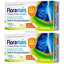 KIT 2X Floramais + Zinco Probiotico Lactobacillus 6 cápsulas - Maxinutri
