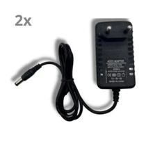 kit 2x Fonte Estabilizada Bivolt 12v 3a Para Fita Led