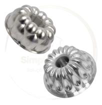 Kit 2x Formas De Bolo Pudim Tortas Gomada 4 + Gota (20x8cm)