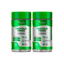 Kit 2x Frascos de Extrato De Própolis Verde + Vitaminas C- D- E - Vegano - Denavita