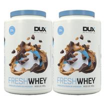 Kit 2X Fresh Whey - 900g Chocolate e Pasta de Amendoim - Dux Nutrition