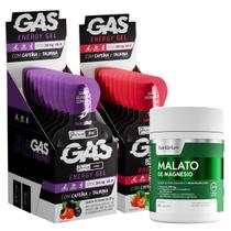 Kit 2x Gas Energy Gel Energético 20 Sachês + Malato De Magnésio Bodyaction Kit 2x Gas Energy Gel Energético 20 Sachês + Malato De Magnésio Bodyaction