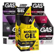 Kit 2x Gas Gel de Carboidrato Energético 20 Sachês + Pré Treino Nuclear Gel