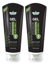 Kit 2x Gel Fixador Flores & Vegetais 200g Extra Forte Aloe Vera