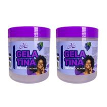Kit 2x Gelatina Hidratação Definição De Cachos E Volume Uva 500g Naxos Kit 2x Gelatina Hidratação Definição De Cachos E Volume Uva 500g Naxos