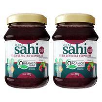 Kit 2X: Geleia Frutas Vermelhas Orgânica Zero Açúcar Sahi