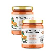 Kit 2X: Geleia Tangerina 100% Frutas Sem Adição Açúcar Villa