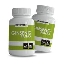 Kit 2x Ginseng Panax O Verdadeiro 120 Cápsulas Davantage Lab