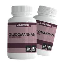 Kit 2x Glucomannan 500mg de 120 caps glucomanan