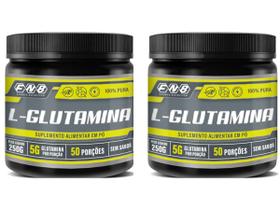 Kit 2x Glutamina 100% Pura Micronizada 250g FNB