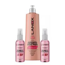 Kit 2x Gotas Mágicas + Leave In Infarto Dos Fios Lanox Kit 2x Gotas Mágicas + Leave In Infarto Dos Fios Lanox