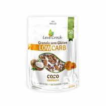 Kit 2X: Granola Coco/Damasco Low Carb Leve Crock 200g