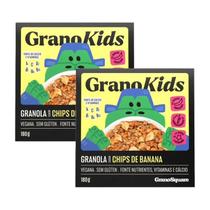 Kit 2X: Granola Granokids Chips Banana Sem Glúten