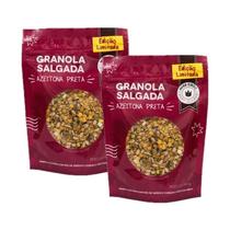 Kit 2X: Granola Salgada eitona Preta Sem Glúten Miss Croc