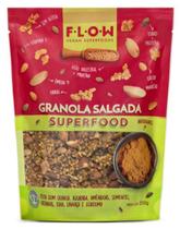 Kit 2X: Granola Salgada Quinoa/Nut/Cúrcuma S/Glúten Flow250G