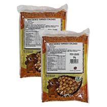 Kit 2X: Grão De Bico Torrado E Salgado Tainá Alimentos 200G