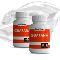 Kit 2x Guaraná 100% PURO - O verdadeiro - 60 cápsulas - Davantage Lab