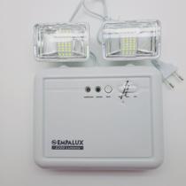 Kit 2x Iluminação Emergência 2 Faróis 2200 Lumens - Empalux - IE34831