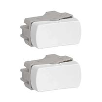 Kit 2x Interruptor Paralelo S3B72030 Branco Miluz Schneider