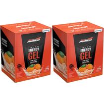 Kit 2X Iron Man Instant Energy Gel - 10 Unidades 30g Tangerina - New Millen