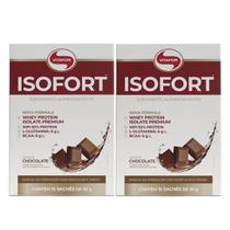 Kit 2X Isofort - 15 Sachês de 30g Chocolate - Vitafor