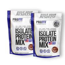 Kit 2x Isolate Protein Mix Refil 900g Profit Laboratórios