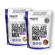 Kit 2X Isolate Protein Mix Refil 900G Profit Laboratórios Kit 2X Isolate Protein Mix Refil 900G Profit Laboratórios