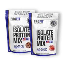 Kit 2X Isolate Protein Mix Refil 900G Profit Laboratórios Kit 2X Isolate Protein Mix Refil 900G Profit Laboratórios