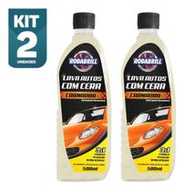 Kit 2x - Lava Autos Com Cera 500 Ml Shampoo Para Carro