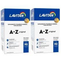 Kit 2x Lavitan MAIS A-Z Total 180 Comprimidos