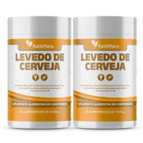 Kit 2x Levedo de Cerveja 90 Comprimidos de 1000mg Tuttiflora Kit 2x Levedo de Cerveja 90 Comprimidos de 1000mg Tuttiflora