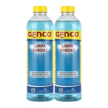 kit 2x Limpa Bordas para piscina 1L - Genco kit 2x Limpa Bordas para piscina 1L - Genco