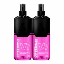 Kit 2X Loção Pós Barba Vip Essence V7 200Ml Alfa Looks Kit 2X Loção Pós Barba Vip Essence V7 200Ml Alfa Looks