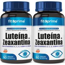 Kit 2x Luteína, Zeaxantina Com Vitaminas 60 Cápsulas Kit 2x Luteína, Zeaxantina Com Vitaminas 60 Cápsulas